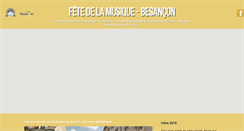 Desktop Screenshot of fetedelamusique.lebastion.org